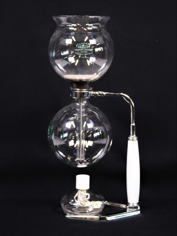 vintage coffee percolator Kringwinkel